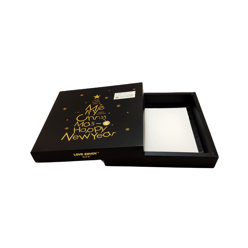 Chocolate Wrapping Customized Gift Box Gold Foil Paper Box